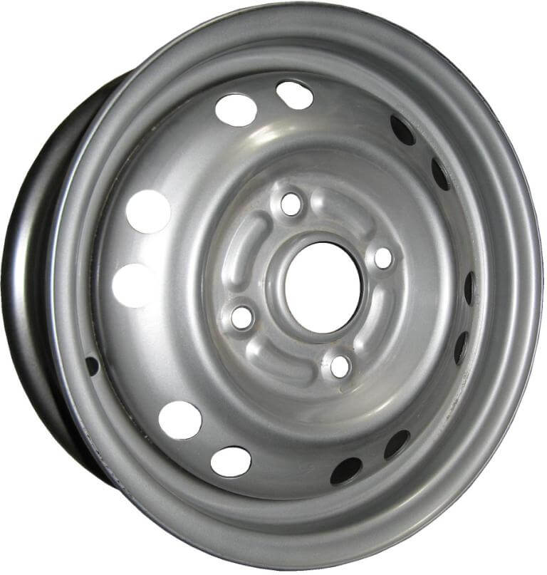 Диск Стальной TREBL мод.X40915_P (палета) 15х6 PCD 4х100 ET40 DIA60.1  Silver  